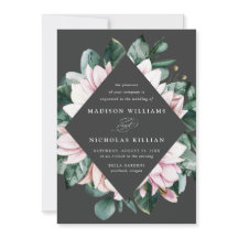 Magnolia & Eucalyptus | Bloemstuk Trouwkaart