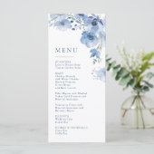 Magnolia Fijn Kunst Bloemstuk Menu (Staand voorkant)