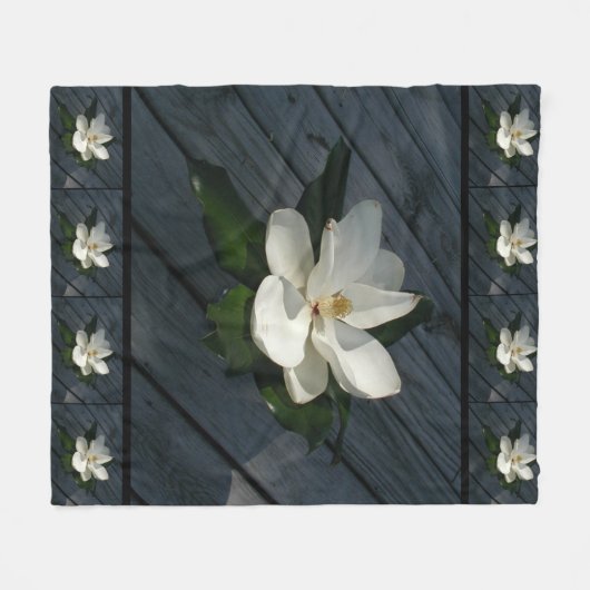 Magnolia Fleece Deken (Voorkant (Horizontaal))