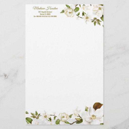 Magnolia Floral (Voorkant)