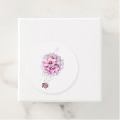 Magnolia Floral Bedankjes Labels (In situ)