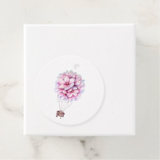 Magnolia Floral Bedankjes Labels (In situ)