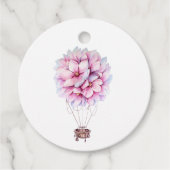 Magnolia Floral Bedankjes Labels (Voorkant)