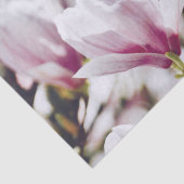 Magnolia Floral Botanical Blossom  Antiek Tissuepapier (Detail)