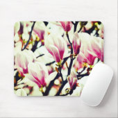 Magnolia Floral Botanical Blossom Chic Muismat (Met muis)