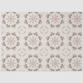 Magnolia Floral Ephemera Pattern Tissuepapier (Voorkant)