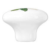 Magnolia Floral Farmhouse Rustic Country Kitchen Keramische Knop (Zijkant)