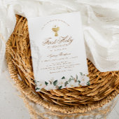 Magnolia floral first commune kaart