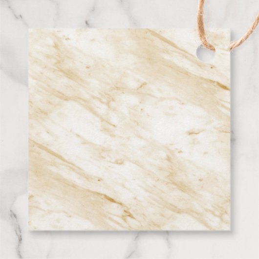 Magnolia Floral Gold Circle Foto van Save the Date Bedankjes Labels (Achterkant)