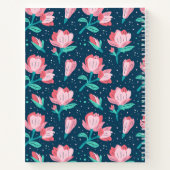 Magnolia Floral Grandma's Artikels Name Memory Boo Notitieboek (Achterkant)