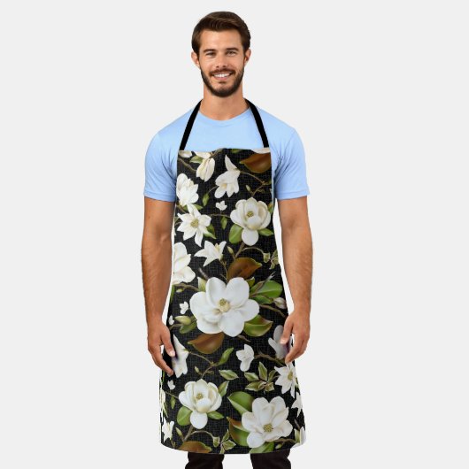 Magnolia Floral Schort (Gedragen)