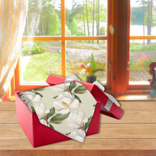 Magnolia Floral Stropdas