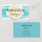 Magnolia Floral Visitekaartje (Voorkant / Achterkant)