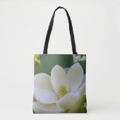 Magnolia Flower Blossom Canvas tas Gift for her (Voorkant)