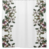 Magnolia Flower Blossom Curtain Douchegordijn (Voorkant)