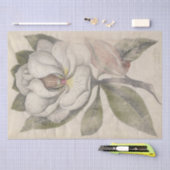  Magnolia Flower Botanical Decoupage Tissuepapier (Craft)