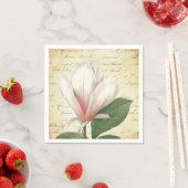 Magnolia Flower Botanical Servetten (Insitu)
