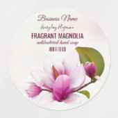 Magnolia Flower Business Labels (Design 2)