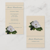 Magnolia Flower Business Visitekaartje (Voorkant / Achterkant)