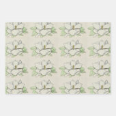 Magnolia Flower Inpakpapier Vel (Voorkant 2)