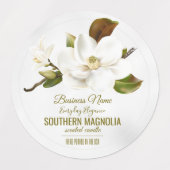 Magnolia Flower Labels (Design 1)