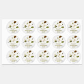 Magnolia Flower Labels (Vel)
