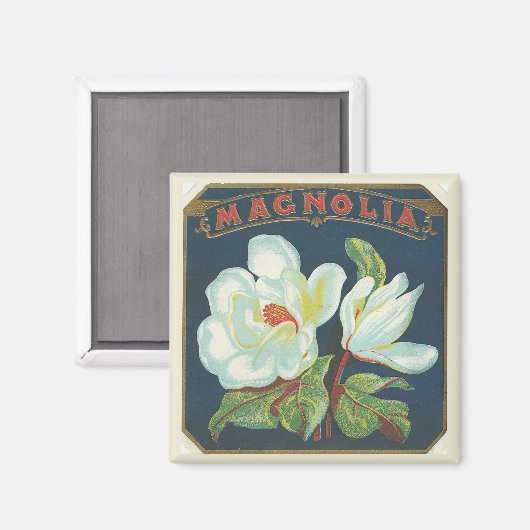  Magnolia Flower Magneet (Voorkant / Achterkant)