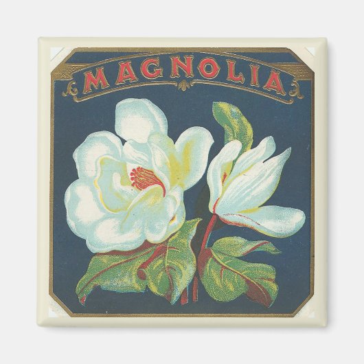  Magnolia Flower Magneet (Voorkant)