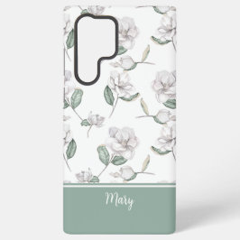 Magnolia Flower MagSafe Tough Samsung Galaxy Hoesje