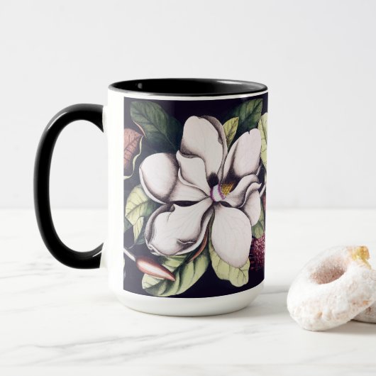 Magnolia Flower Mok (Met donut)