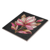 Magnolia Flower Mozaïek Keramische Tegel Tegeltje (Zijkant)