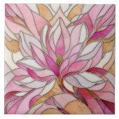 Magnolia Flower Mozaïek Keramische Tegel Tegeltje (Voorkant)