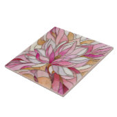 Magnolia Flower Mozaïek Keramische Tegel Tegeltje (Zijkant)