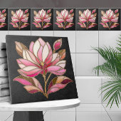 Magnolia Flower Mozaïek Keramische Tegel Tegeltje