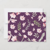 Magnolia Flower Note Card Notitiekaartje (Achterkant)