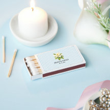 Magnolia Flower Painting Nautical Stripe Wedding