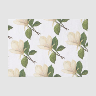 Magnolia Flower Pattern Tissuepapier