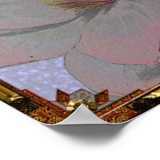 Magnolia Flower Poster (Hoek)