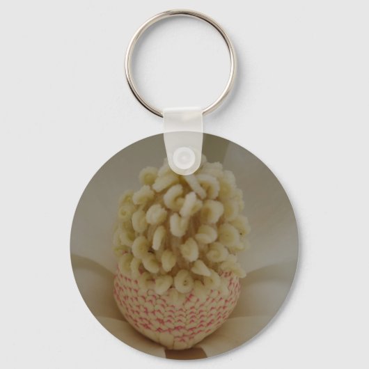Magnolia Flower Sleutelhanger (Voorkant)