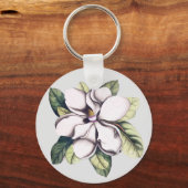 Magnolia Flower Sleutelhanger (Voorkant)