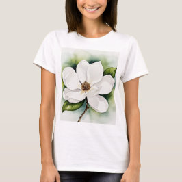 Magnolia flower t-shirt