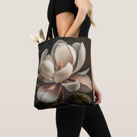 Magnolia Flower Tas (Dichtbij)