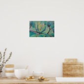 Magnolia Flower Wall Art | Botanical Poster | Soft (Keuken)