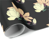 Magnolia Flowers Blooms Cadeaupapier (Rol Hoek)