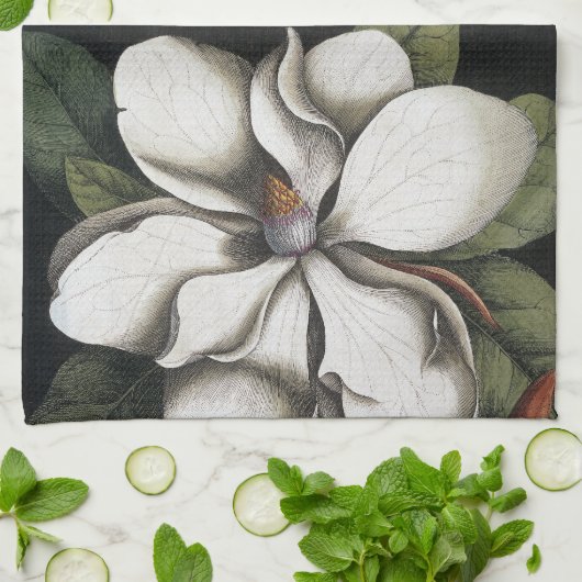  Magnolia Flowers Blossom Kitchen Towel Theedoek (Gevouwen)