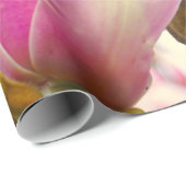 Magnolia Flowers Floral Botanical Blossom Chic Cadeaupapier (Rol Hoek)