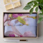 Magnolia Flowers Floral Botanical Blossom Chic Tissuepapier (Geschenk)