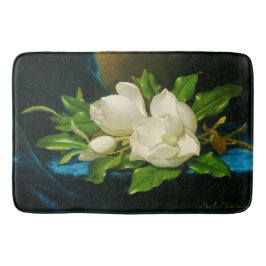 Magnolia Flowers Floral Heade Bath Mat
