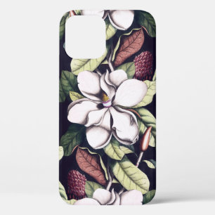 Magnolia Flowers Pattern Case-Mate iPhone Case