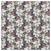 Magnolia Flowers Pattern Stof (Swatch)
